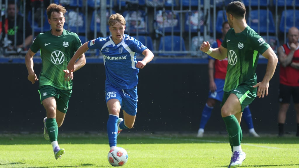 Magnus Baars (Mitte) hat sich in den Profi-Kader gespielt.