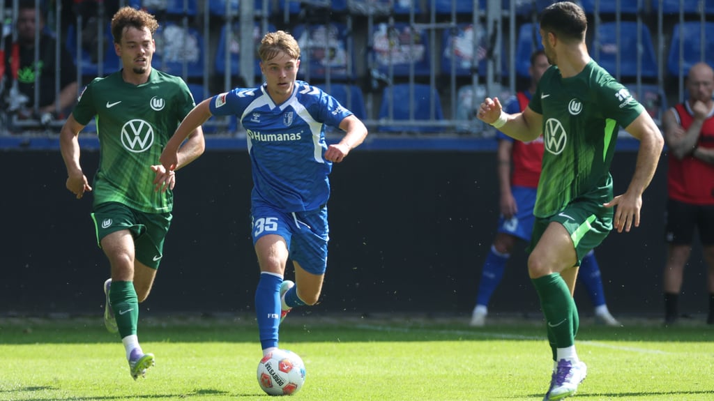 Magnus Baars (Mitte) hat sich in den Profi-Kader gespielt.