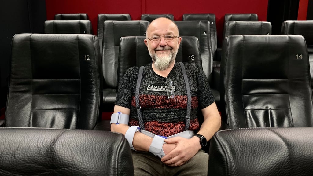Andreas Adelsberger ist seit 2014 der Betreiber der "Volkslichtspiele". Das kleine Kino in Wernigerode verfügt über vier Säle unterschiedlicher Größe.