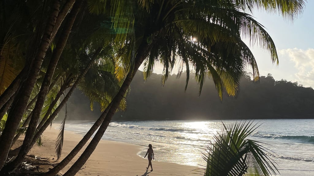 Dieser Traumstrand liegt beim „Bom Bom Resort“ am Nordzipfel von Príncipe.