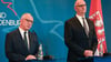 Der neue polnische Botschafter Tombinski kam zum Antrittsbesuch in die Potsdamer Staatskanzlei.