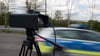 Die Polizei hat auf der A9 einen Raser erwischt.