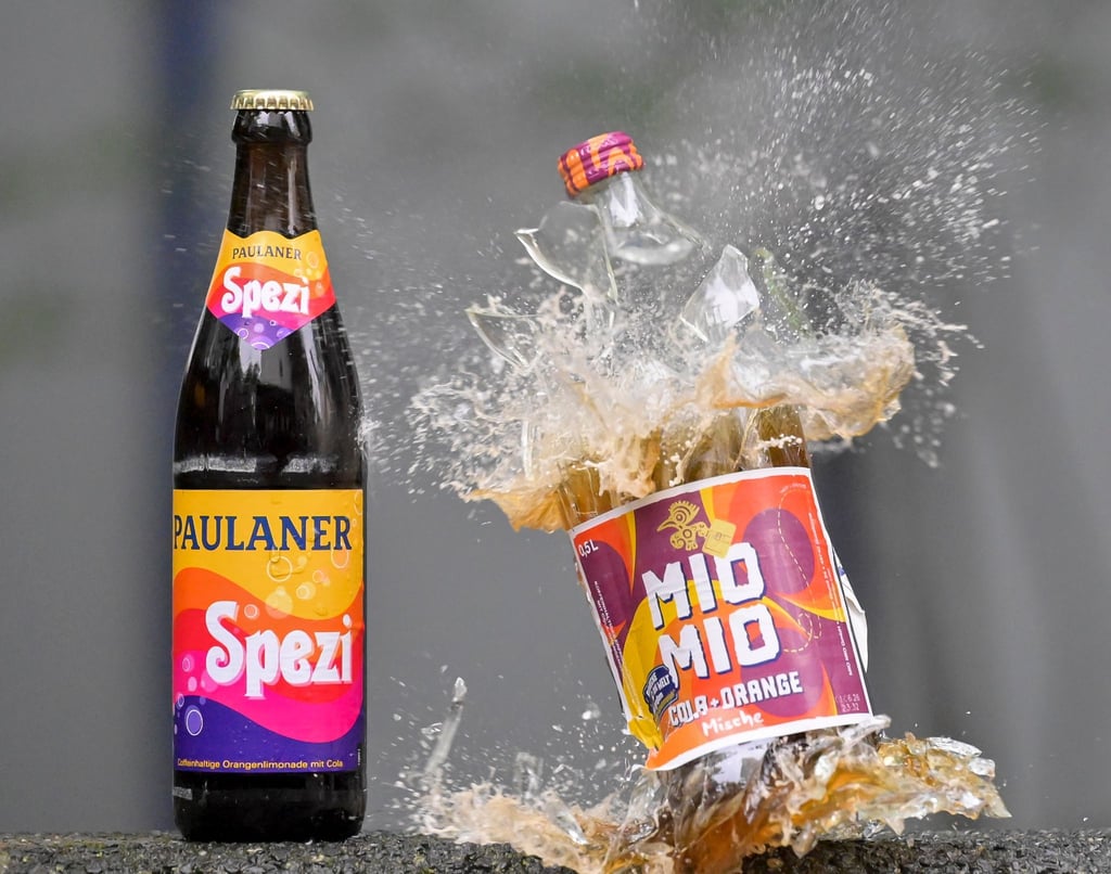 Das Design der Mio Mio Mische ist in den Augen des Landgerichts München I dem der Spezi-Flasche von Paulaner zu ähnlich. (Symbolbild)