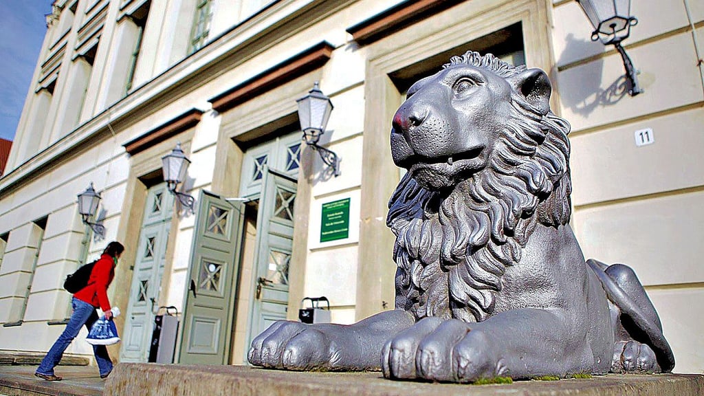 Im Löwengebäude finden Studierende Hilfe bei Zweifeln. Hier sitzt die Studienberatung.