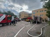 Feuerwehreinsatz am Dienstagnachmittag am Krankenhaus in  Hettstedt