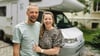 Für Julis und Franziska Eggert war dieser Camper acht Monate lang das Zuhause .