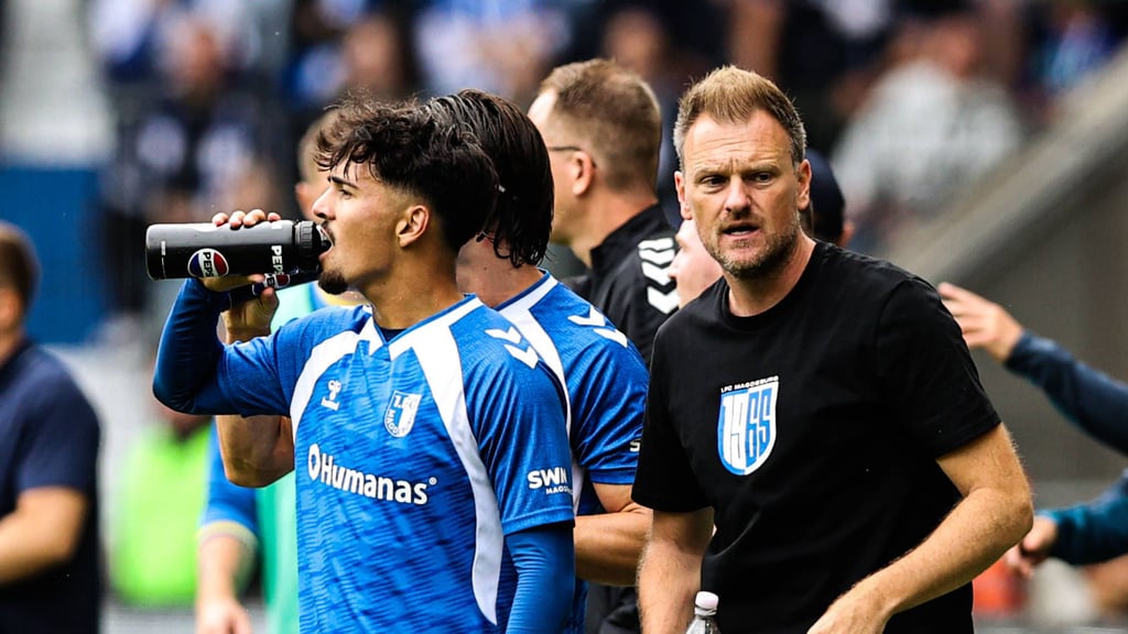 Laurin Ulrich (links) und Trainer Markus Fiedler haben gute Erfahrungen mit dem kommenden Gegner gemacht.