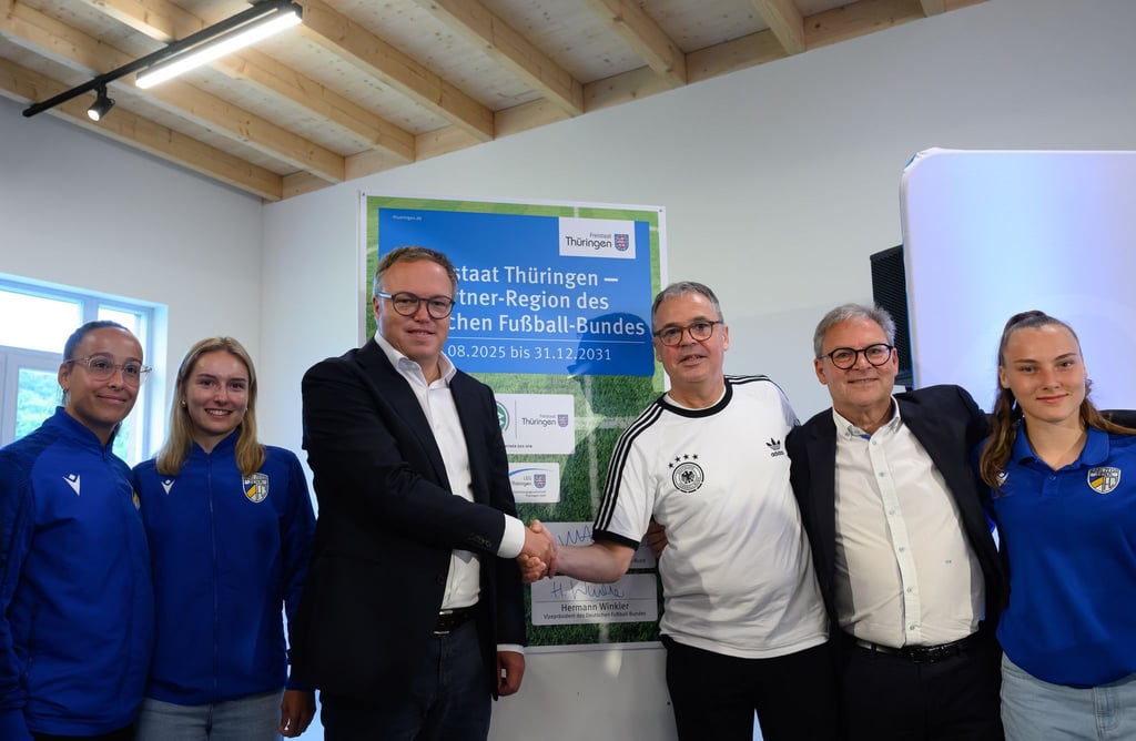 Der DFB wird künftig in Thüringen sein Basislager einrichten.