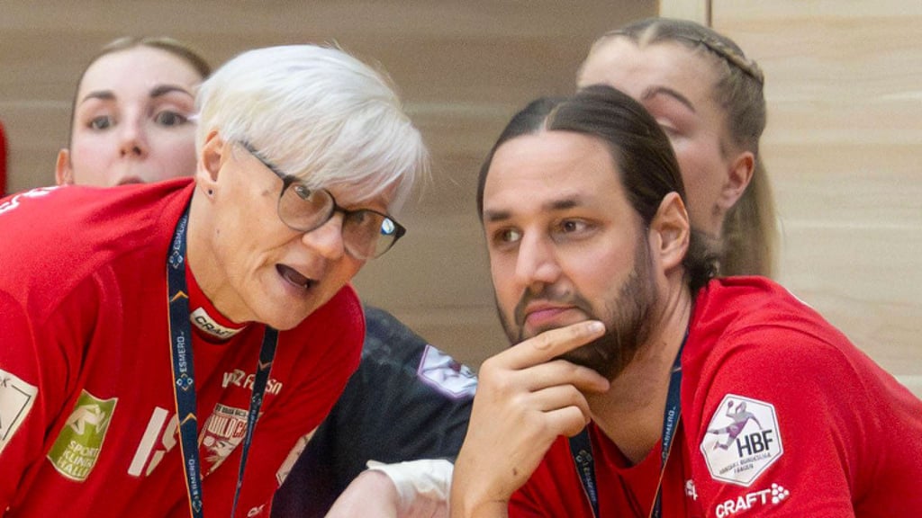 Trainerin Ines Seidler und Sportchef Felix Gühlcke führen Union Halle-Neustadt.