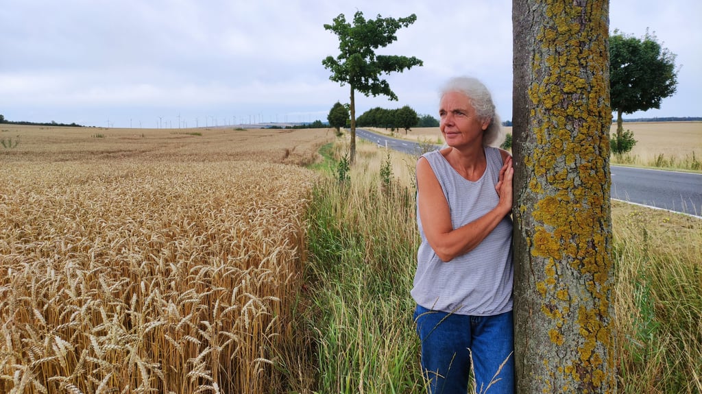 Hier zwischen Osterwieck und Deersheim reicht die Ackerfläche dicht an die Bäume entlang der Fahrbahn. Claudia Kemmerling möchte wissen, ob es nicht auch anders ginge.