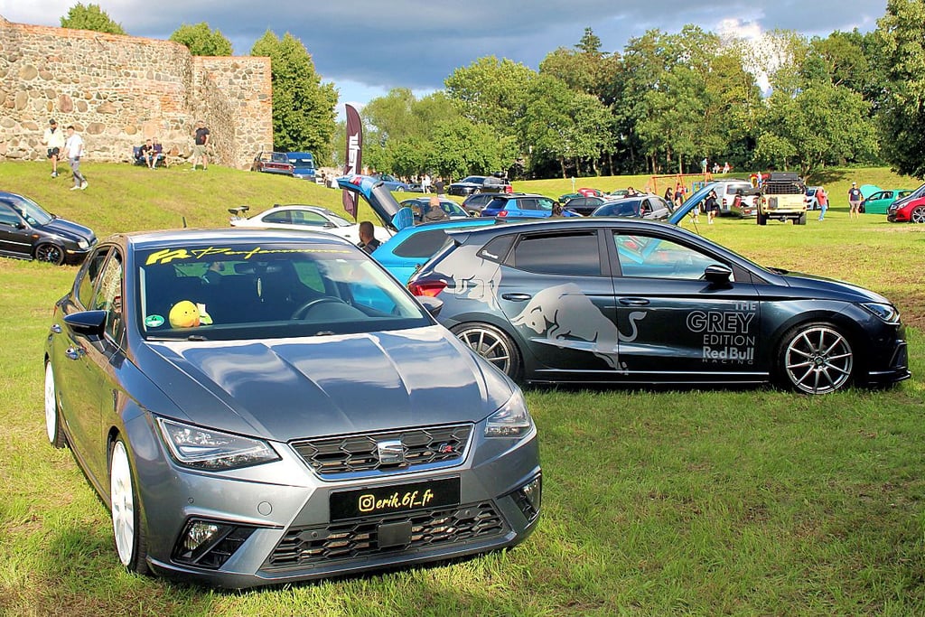 Jede Menge heiße Karren konnten rund um die Lindauer Burg bestaunt werden.