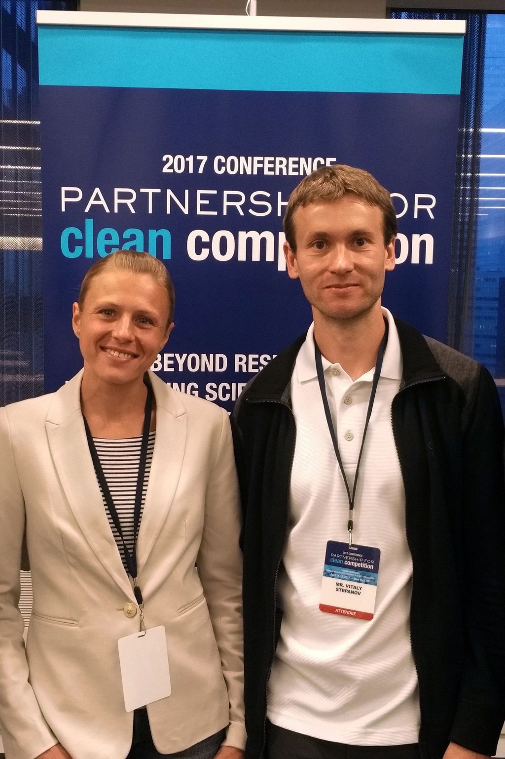 Leben längst in den USA an einem unbekannten Ort: Witali und Julia Stepanow.