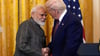 Im Februar hatte Indiens Premierminister Modi dem US-Präsidenten einen Besuch in Washington abgestattet. (Archivbild)