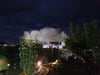 In Köthen brannte am Montagabend diese Laube.
