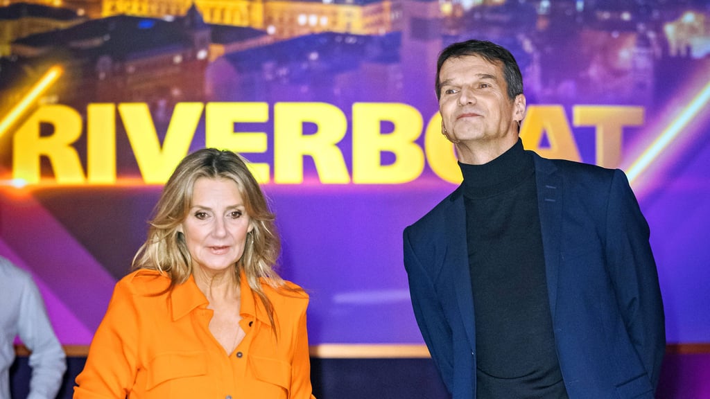 Kim Fisher und Klaus Brinkbäumer moderieren die nächste Folge "Riverboat".
