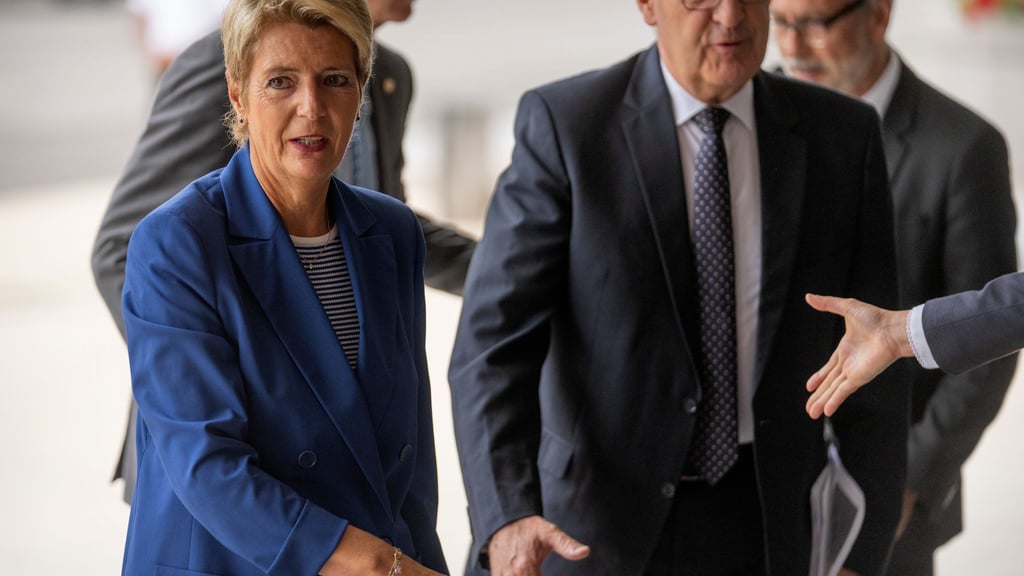 Keller-Sutter sprach anschließend von einem „freundschaftlichen, offenen Austausch“.