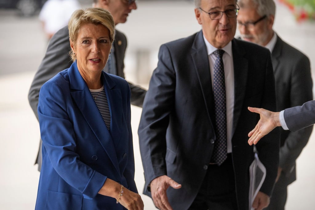 Keller-Sutter sprach anschließend von einem „freundschaftlichen, offenen Austausch“.