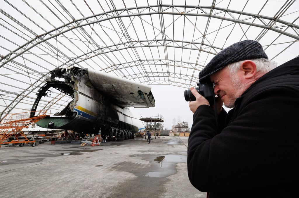 Die Antonov AN-225 war das größte Flugzeug der Welt. Sie wurde bei einem russischen Angriff im Jahr 2022 zerstört.