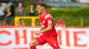 Vin Kastull sammelte im Testspiel des HFC bei der SG Union Sandersdorf Spielzeit. 