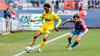 Wirbelt Kandet Diawara (links) künftig für den 1. FC Magdeburg?
