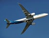 Airbus A 330 hebt ab.