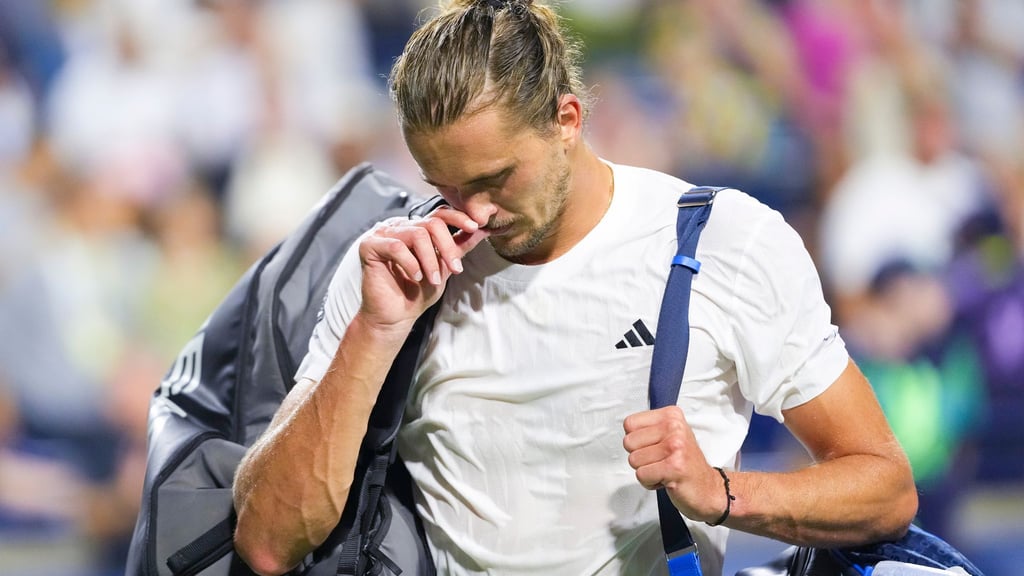Vergab einen Matchball und verlor im Anschluss das Halbfinale: Alexander Zverev.