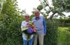 Die Eheleute Helga und Erhard Pohlan an ihrem 60. Hochzeitstag
