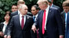 Noch aus seiner ersten Amtszeit kennt US-Präsident Donald Trump Kremlchef Wladimir Putin auch von persönlichen Begegnungen. (Archivbild)