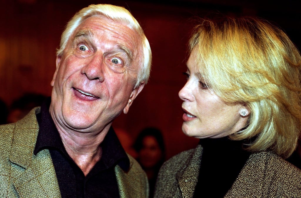 Immer für eine Grimasse gut: Schauspieler Leslie Nielsen (1926-2010), der Star der alten drei „Naked Gun“-Komödien, die zwischen 1988 und 1994 herauskamen. (Archivbild)