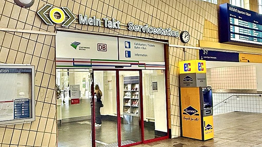 Die Mobilitätszentrale der DVV im Hauptbahnhof nimmt kein Bargeld mehr.
