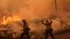 Etwa 60 Kilometer nordwestlich von Los Angeles ist das „Canyon Fire“ ausgebrochen.