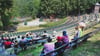 Auch früher waren manche Aufführungen auf der Waldbühne Altenbrak eher spärlich besucht.