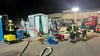 Im Stadtbad Sangerhausen ist giftiges Chlor ausgetreten. Die Feuerwehr war mit ihrem ABC-Zug vor Ort. insgesamt waren über 100 Einsatzkräfte involviert.&nbsp;