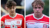 Niklas Gleich (l.) und Emilio Stobbe kamen in der vergangenen Saison zusammengenommen auf 29 Tore für ihr jeweiligen U-Teams des HFC.