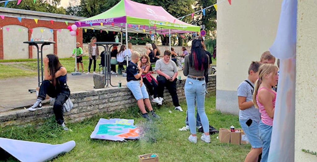 Am Mittwoch war in Calbe viel los beim Fest für die Kinder und Jugendlichen der Stadt. Der Verein Calbe macht Kultur hatte die Veranstaltung initiiert.
