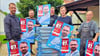 Weitaus mehr als 60 Plakate wurden seitens der AfD aufgehängt. Aber  auch die SPD wird nun vom Ordnungsamt angemahnt. 