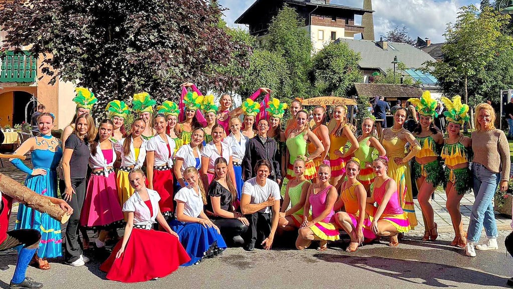 Malerische Kulisse in der Natur im österreichischen Mallnitz: Das Trainingslager des Wolfener Ballett-Ensembles war ein voller Erfolg.