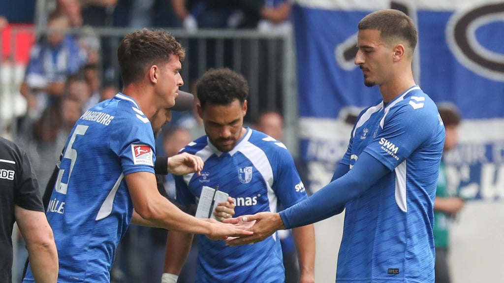 Tobias Müller oder Andi Hoti: Wer läuft für den 1. FC Magdeburg gegen Dynamo Dresden in der Abwehr auf?