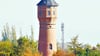Der Wasserturm gilt als Wahrzeichen von Klostermansfeld.