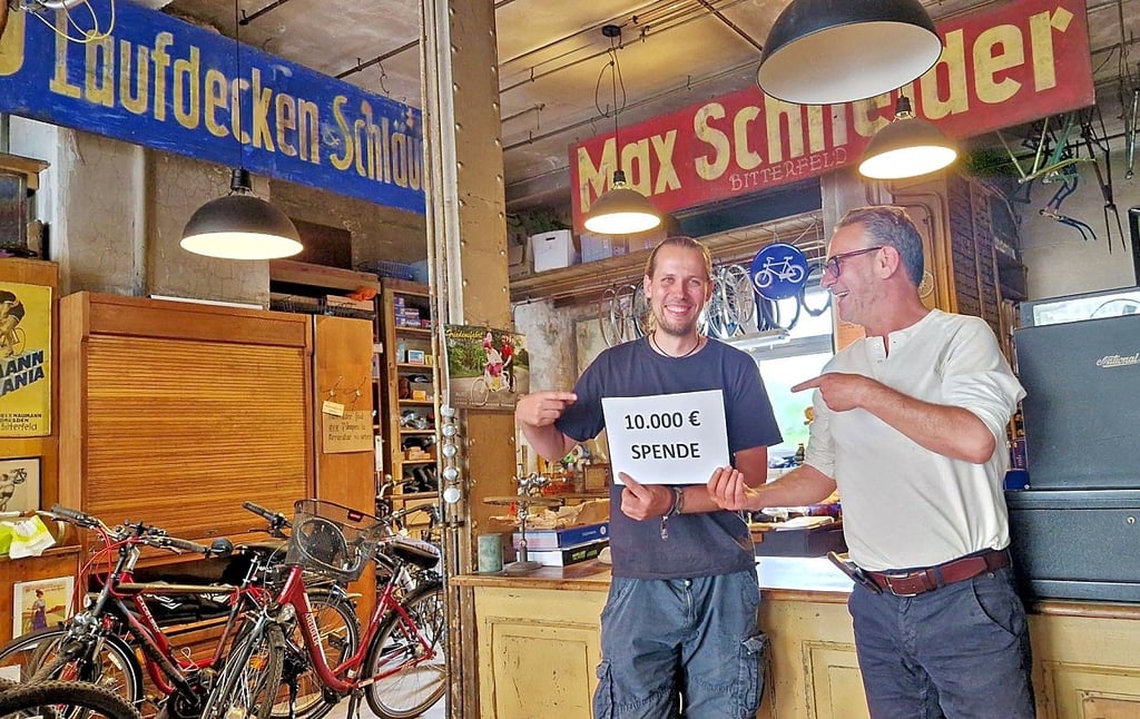 Die Spende von Hans-Conrad Walter unterstützt die Sanierung des Denkmals.