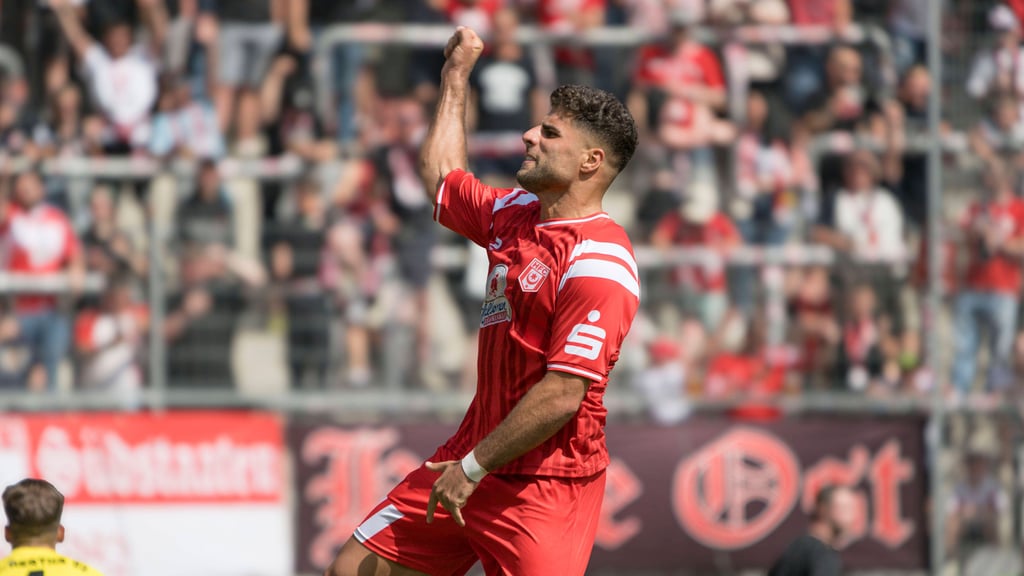 Malek Fakhro erzielte gegen Zehlendorf sein erstes Ligator für den HFC.