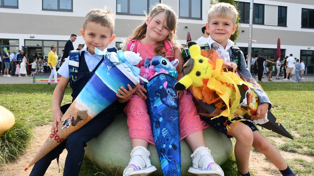 Josef, Mara und Adrian wurden an der Magdeburger Grundschule Am Westring eingeschult.