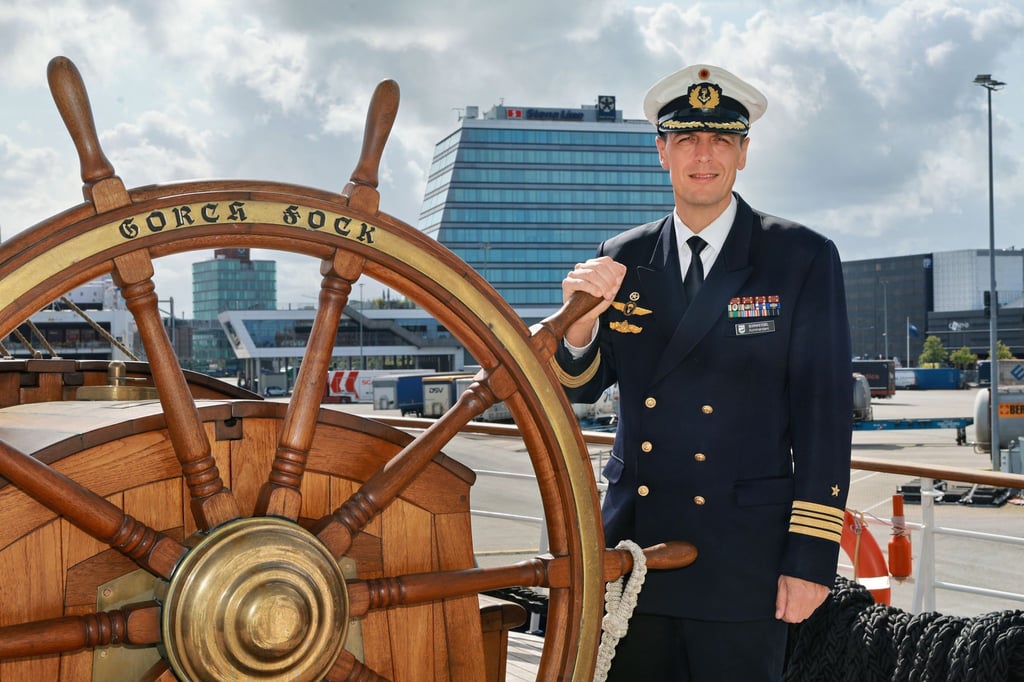 Kommandant Elmar Bornkessel will den Segelanteil der „Gorch Fock“ erhöhen.