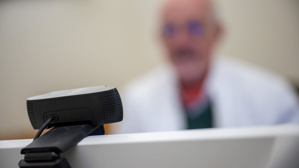 Videosprechstunden haben nur einen geringen Anteil an allen abgerechneten Behandlungsfällen. (Symbolbild)