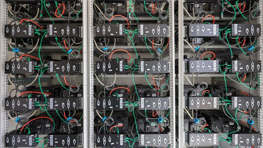 In Sachsen werden immer mehr Stromspeicher betrieben. (Archivbild)