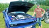 Mit 808 PS ist der Dodge Challenger SRT Hellcat Redeye von Dirk Jehne aus Rohrberg das stärkste Auto, das in Serie gebaut wurde. Von diesem Gefährt gibt es in Deutschland nur zwei zugelassene Exemplare.