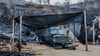 Das „Canyon Fire“ zerstörte nach Angaben der Behörden mindestens sieben Gebäude.