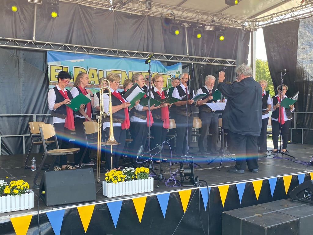 Die Chorgemeinschaft Elbe-Parey.