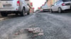 So sah es zu Jahresbeginn aus: Blick in die Straße Am Stapel in Gernrode.