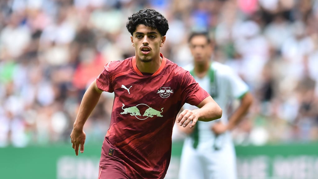 Abdulbaki Al Khalaf erzielt das 2:1 für RB Leipzig.